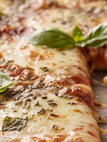 Pizza de massa de ovo
